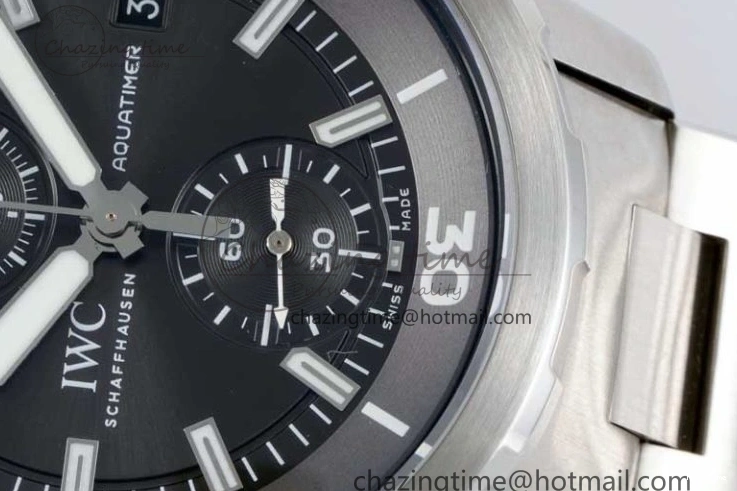 MIROTIME 0509 EasyCare Aquatimer Chrono SS V6SF 1:1 Best Edition Gray Dial on SS Bracelet A 7035